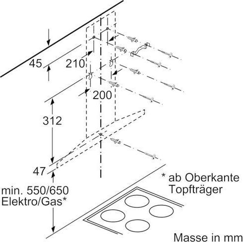 Image du produit Bosch Hausgeräte DWQ96DM50 (Hotte îlot)