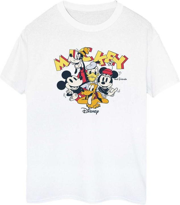 Immagine prodotto Disney Mickey Mouse Group Maglietta Ampia Donna (3XL)