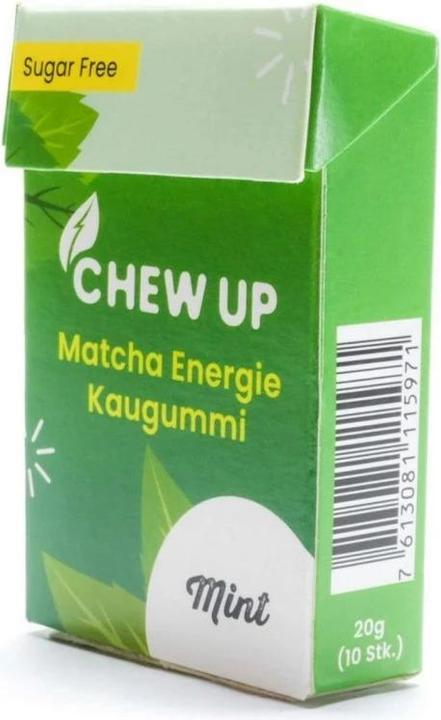 Actual product image Chew Up Matcha & Mint (1 pcs., 20 g)