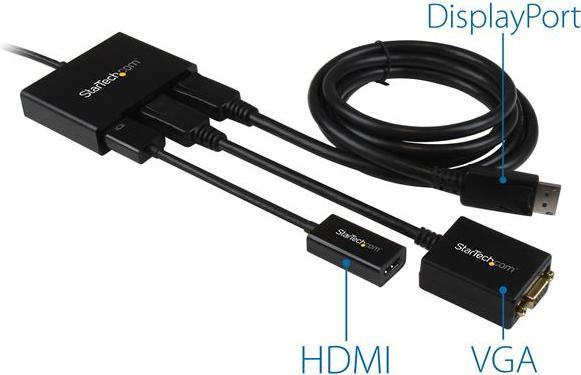 Produktbild StarTech 3-PORT DISPLAYPORT 1.2 MST HUB (Digital -> Digital)