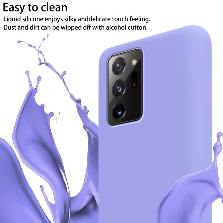 Actual product image Cadorabo TPU Cover Mobile Phone Chain Liquid (Samsung Galaxy Note 20+)