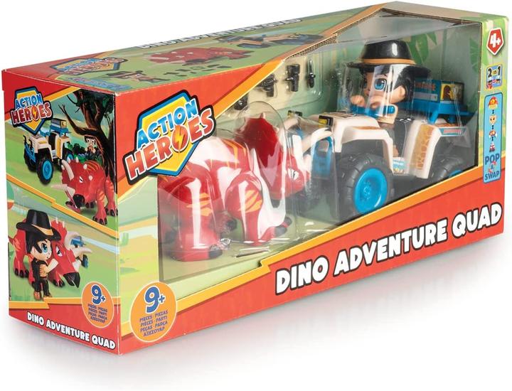 Actual product image Famosa Action Heroes - Dino Adventure Quad