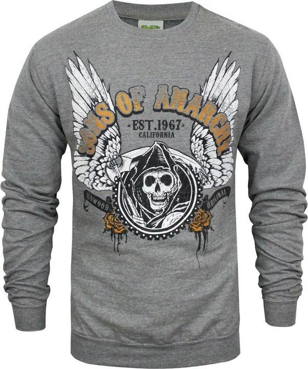 Produktbild Sons Of Anarchy Pullover Motiv Sensenmann mit Flügeln (L)