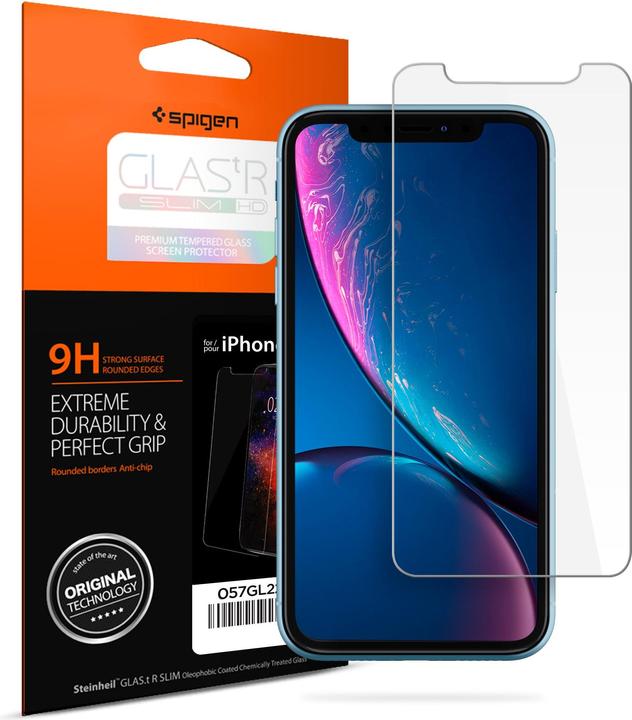 Image du produit Spigen Glas.tR Slim HD (1 pièce(s), Apple iPhone XR)