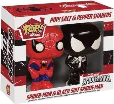 Produktbild Funko Marvel Comics: Spider-Man Black Suit Spider-Man Pop!