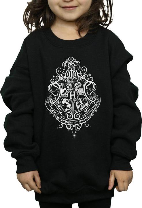 Image du produit - Sweat HOGWARTS DRACO DORMIENS CREST - Fille (152, 158)