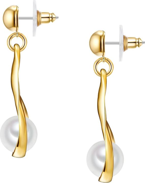 Produktbild Lulu & Jane Metall-Legierung Muschelkernperle gelbgold - 33538 (Metall-Legierung)