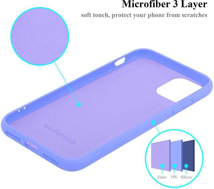 Actual product image Cadorabo TPU Liquid Silicone Case Cover (Apple iPhone 11)