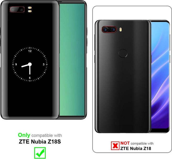 Actual product image Cadorabo Case for ZTE Nubia Z18S with belt clip (ZTE Nubia Z18S)