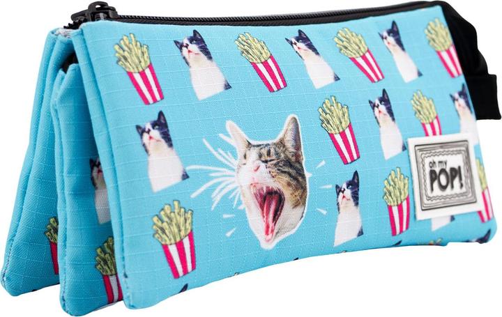 Immagine prodotto Oh My Pop! Triplo astuccio HS per matite Gatto arrabbiato