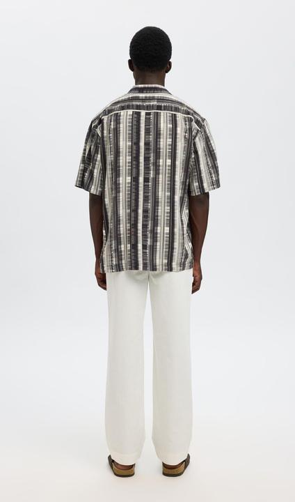 Produktbild Selected Homme Gemustertes Kurzarmhemd (S)