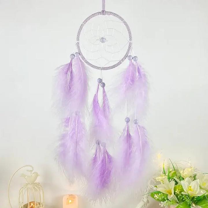 Kit Fai Da Te Acchiappasogni Rayher - 18 Cm Con Materiali Naturali, Ideale Per Decorazione Casa