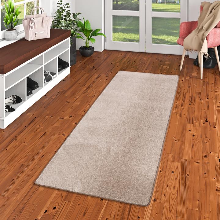 Produktbild Snapstyle Hochflor Velours Läufer Teppich Luna (80 x 200 cm)