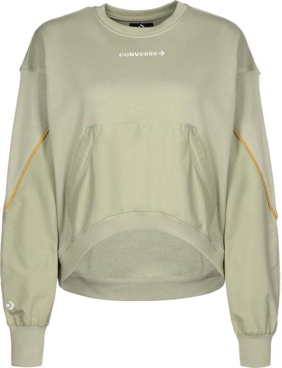 Converse Mixed Material Crew Sweater - 92261 (XS)