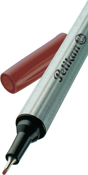 Produktbild Pelikan 96 Fineliner Fein (e) (Braun, Silber, 10 x)