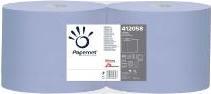 Produktbild Papernet Putztuchrolle Tissue 2 lagig blau 360 m 21,5x36 cm, 1000 Abrisse/Rolle, 2 Rollen (2 x)