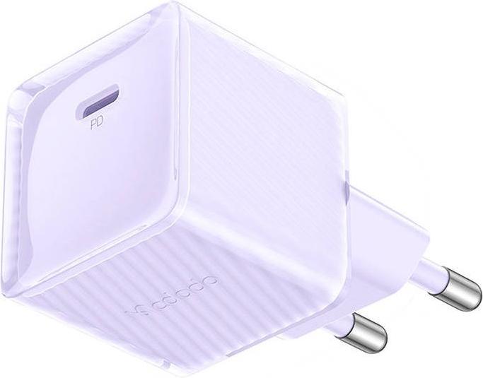 Actual product image Mcdodo Fast Charger CH-3773 20W GaN (purple) (20 W)
