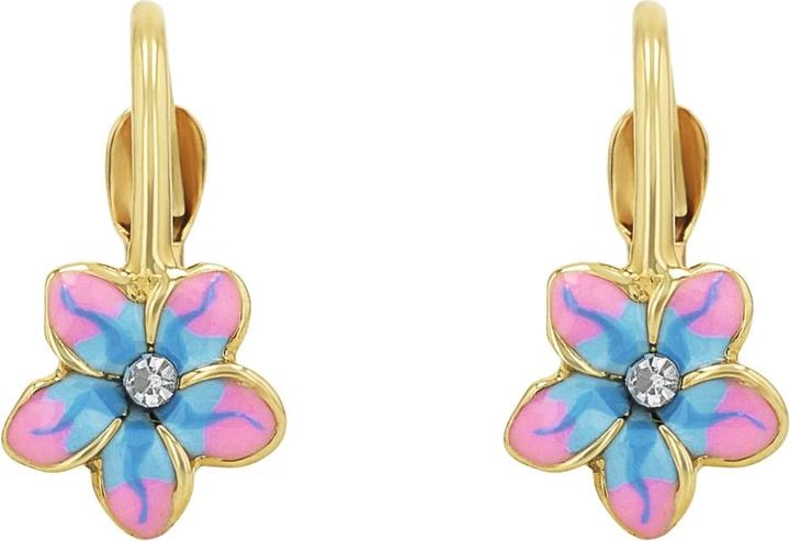 Image du produit zz_ArchivedByPCD_Amor Schmuck_zu_Amor Amor Ohrschmuck für Mädchen, Gold 375, Zirkonia synth. | Blume (9 ct, Or 375)