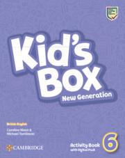 Immagine prodotto Kid's Box New Generation Level 6 Activity Book with Digital Pack British English (Inglese, Caroline Nixon, Michael Tomlinson, 2022)