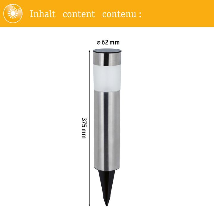 Produktbild Paulmann Solarleuchten (2 lm, IP44)
