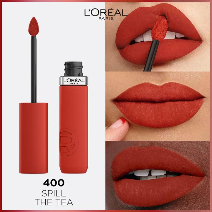Produktbild NoName L'Oreal Infaillible Matte Resistance Matte Lipstick 400 Spill The Tea 5Ml (400 Spill The Tea)
