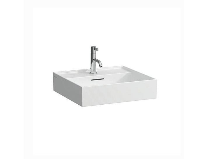 Produktbild Laufen Waschtisch KARTELL 500x460mm ubaufä m ÜL 1 HL-Ausf. we ma (460 mm, 500 mm)