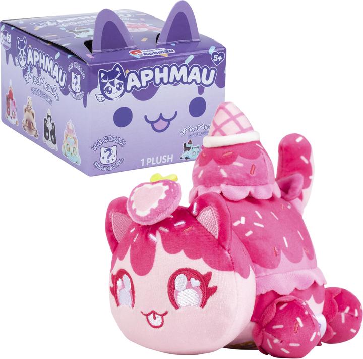 Productafbeelding Aphmau 15Cm Mystery Meemeow Plüsch - Ice Cream (15.24 cm)