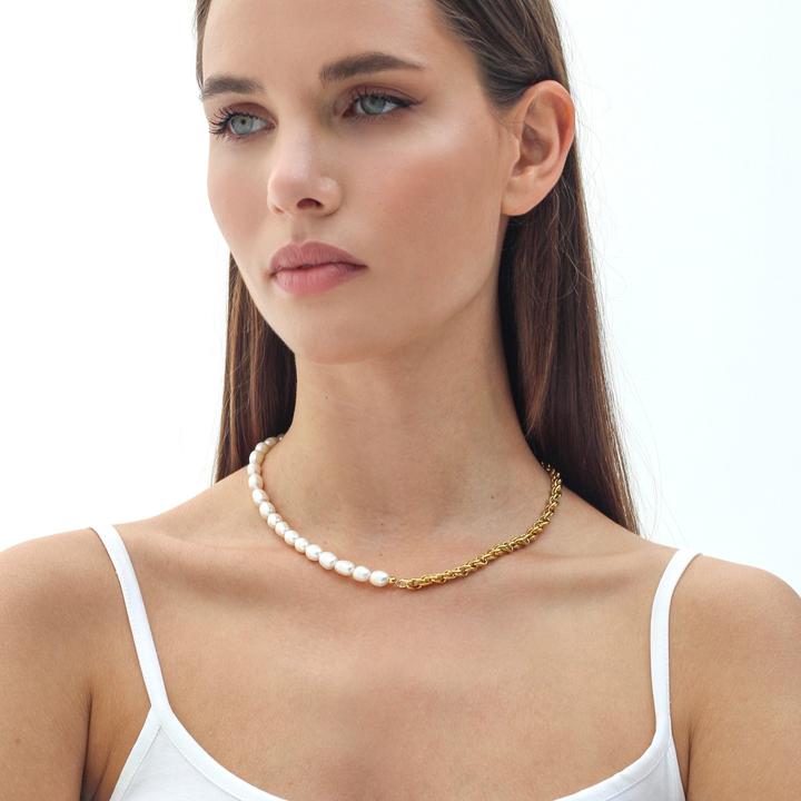Immagine prodotto Sensora Jewelry Collana di perle cubane (Acciaio inossidabile)