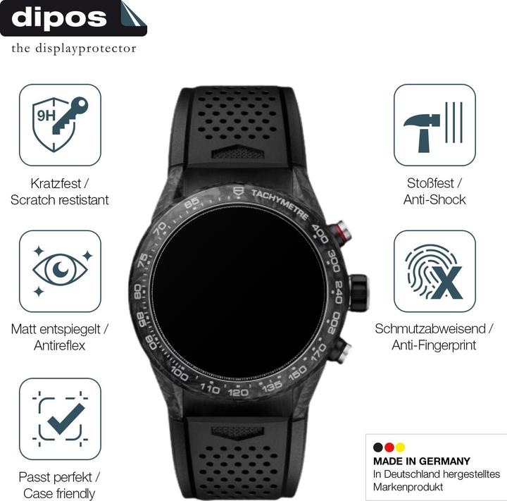 Image du produit Dipos Anti-Shock Film de Protection d’écran Anti-reflet