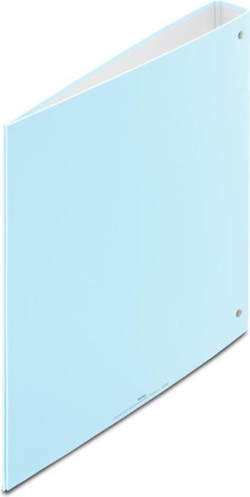 Produktbild Hama Ordner mit 4-Ring-Kombimechanik, 39 mm Rückenbreite, Blau (A4, 39 mm, 1 Stück)