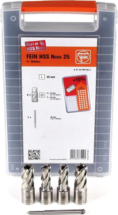 Actual product image Fein Core drill set 63134999062 1 S (2.0 millimetre)