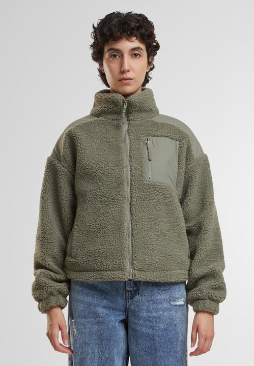 Image du produit Urban Classics Ladies Sherpa Mix Jacket - 117655 (3XL)