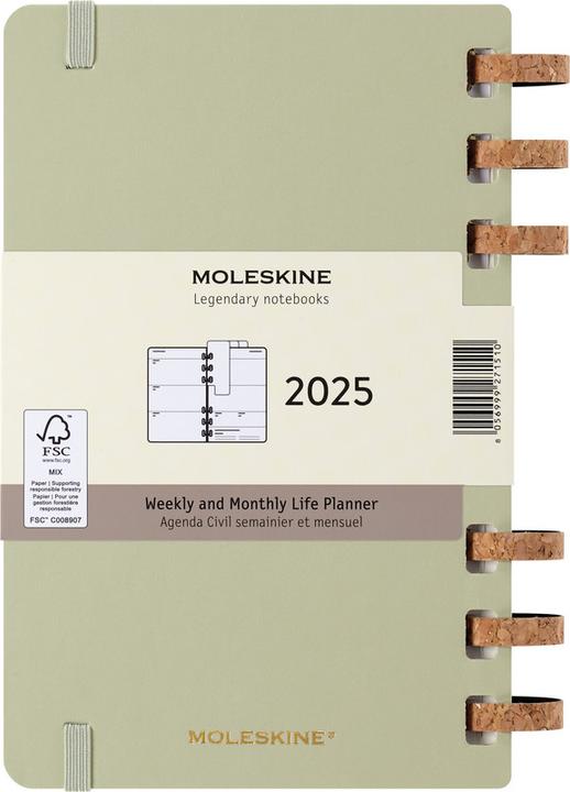 Actual product image Moleskine Life (A5, English)