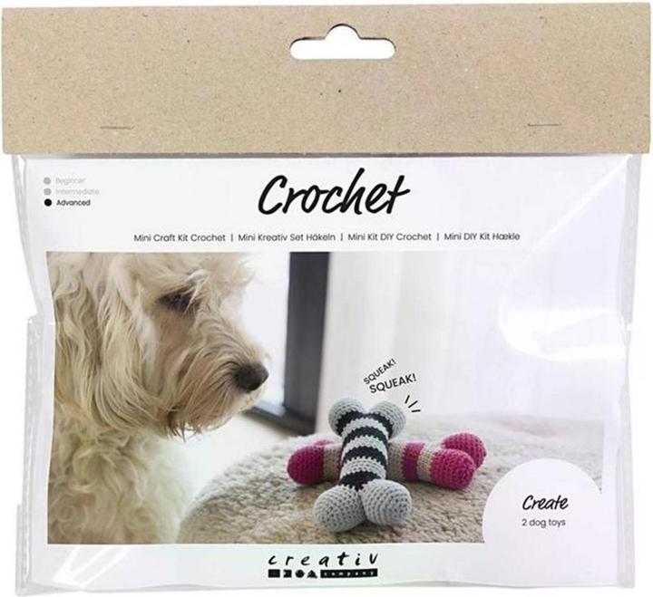 Produktbild Creativ Company Bastelset Häkeln Hundeknochen