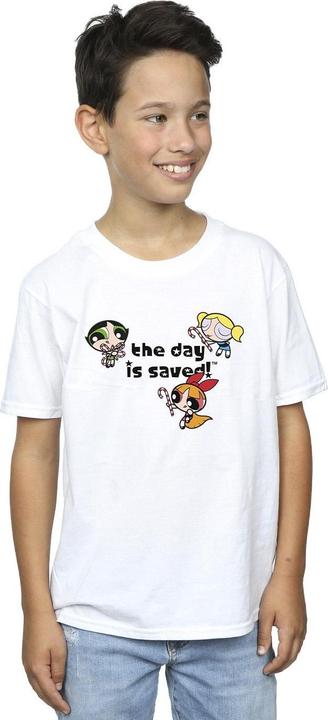 Actual product image The Powerpuff Girls Boys Girls The Day Is Saved T-Shirt (140, 146)