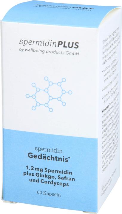 Produktbild SpermidinPlus Spermidin Gedächtnis (60 Stück, Kapseln)
