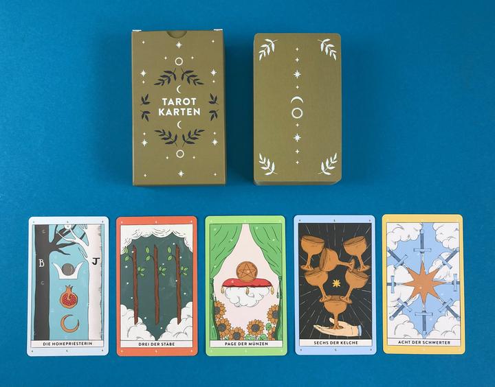 Produktbild Tarotkarten (Deutsch, Verena Klindert, 2021)