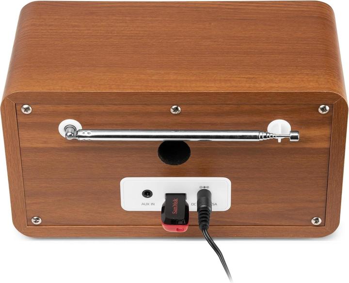 Immagine prodotto Audizio DAB+ Radio Avio Weiss, Radio Tuner: FM, DAB+ (DAB, FM, Bluetooth)