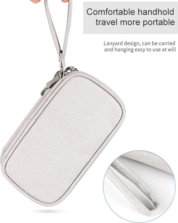 Actual product image Only-Bags.Store Cable bag, electronic bag, organiser for electronic accessories, portable cable organiser