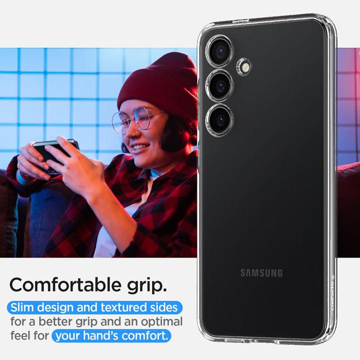 Actual product image Spigen Liquid Crystal (Samsung Galaxy S24)