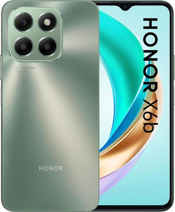 Actual product image Honor X6b (128 GB, Forest Green, 6.56", Dual SIM, 50 Mpx, 4G)