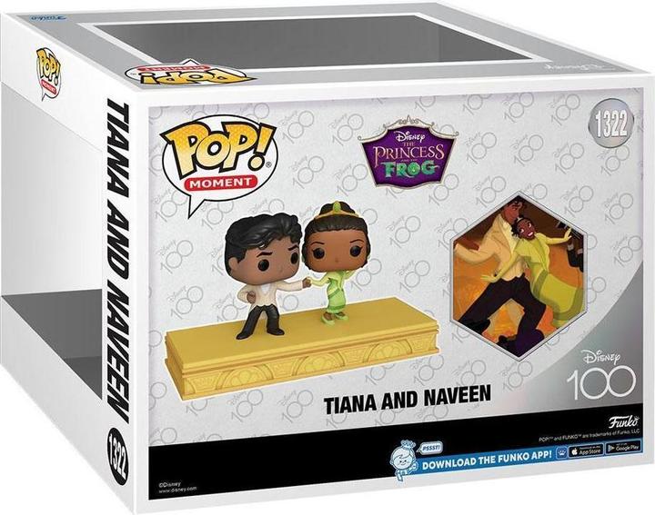 Image du produit Funko La Princesse et La Grenouille - 1322 - Tiana & Naveen POP Moment