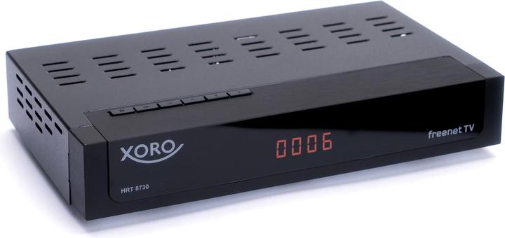 Produktbild Xoro HRT 8730 - Kabel - Terrestrisch - Full HD - DVB-C,DVB-T2 - 1920 x 1080 Pixel - 1 (DVB-C, DVB-T2)
