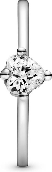 Immagine prodotto Pandora Anello solitario con cuore chiaro (48, 925 Argento)