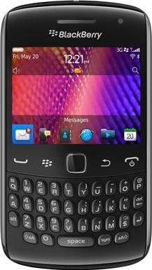 Actual product image BlackBerry Curve 9360 - QWERTZ - Black (2.44", 5 Mpx, 3G)