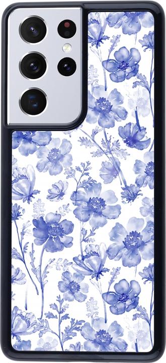 Immagine prodotto PhoneLook Coque Spring 23 acquerello fiori blu (Samsung Galaxy S21 Ultra 5G)