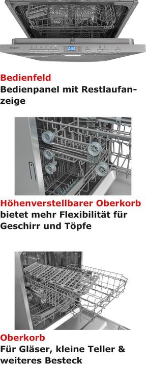 Produktbild Exquisit EGSP2113-E-030E silber