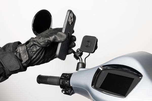 Image du produit Peak Design Motorcycle Charging Mirror Mount - Black
