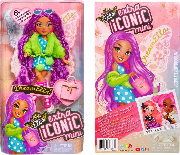 Actual product image MGA s Dream Ella Extra Iconic Mini Doll- DreamElla