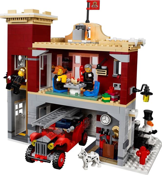 Produktbild LEGO Winterliche Feuerwache (10263, LEGO Creator Expert)